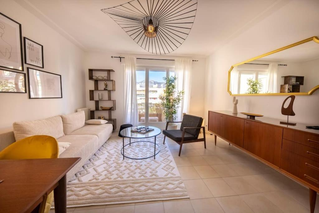 06B - Beautiful 2 Rooms With Terrace Sea View Рокебрюн — Кап-Мартен Экстерьер фото